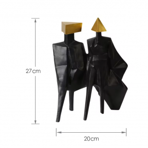 Golden block figure decoration-A FA-SZ2015A