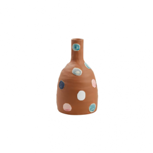 Painted wave point bottle wide FD-D23077