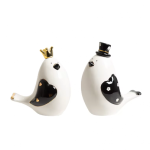 White&black lover bird（set) FF-D23054